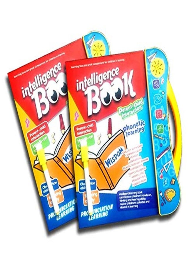 ONOTIC Intelligence Book Interactive Children Book Musical Poem, Animal Sound, Vehicle Sound, White Board and More - Image 1